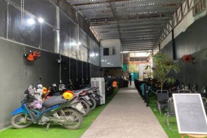 Sang nhượng quán cà phê kết hợp trạm sạc xe điện