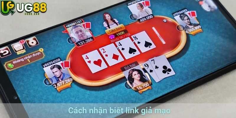Cách nhận biết link giả mạo