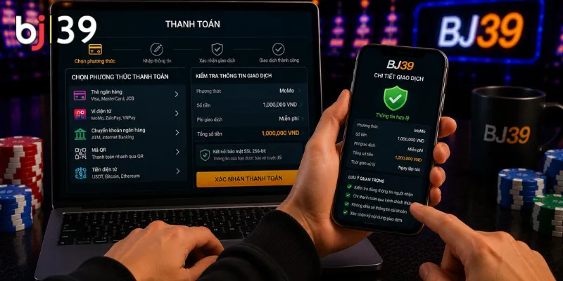 Kiểm tra thông tin giúp trải nghiệm thanh toán trực tuyến chủ động hơn